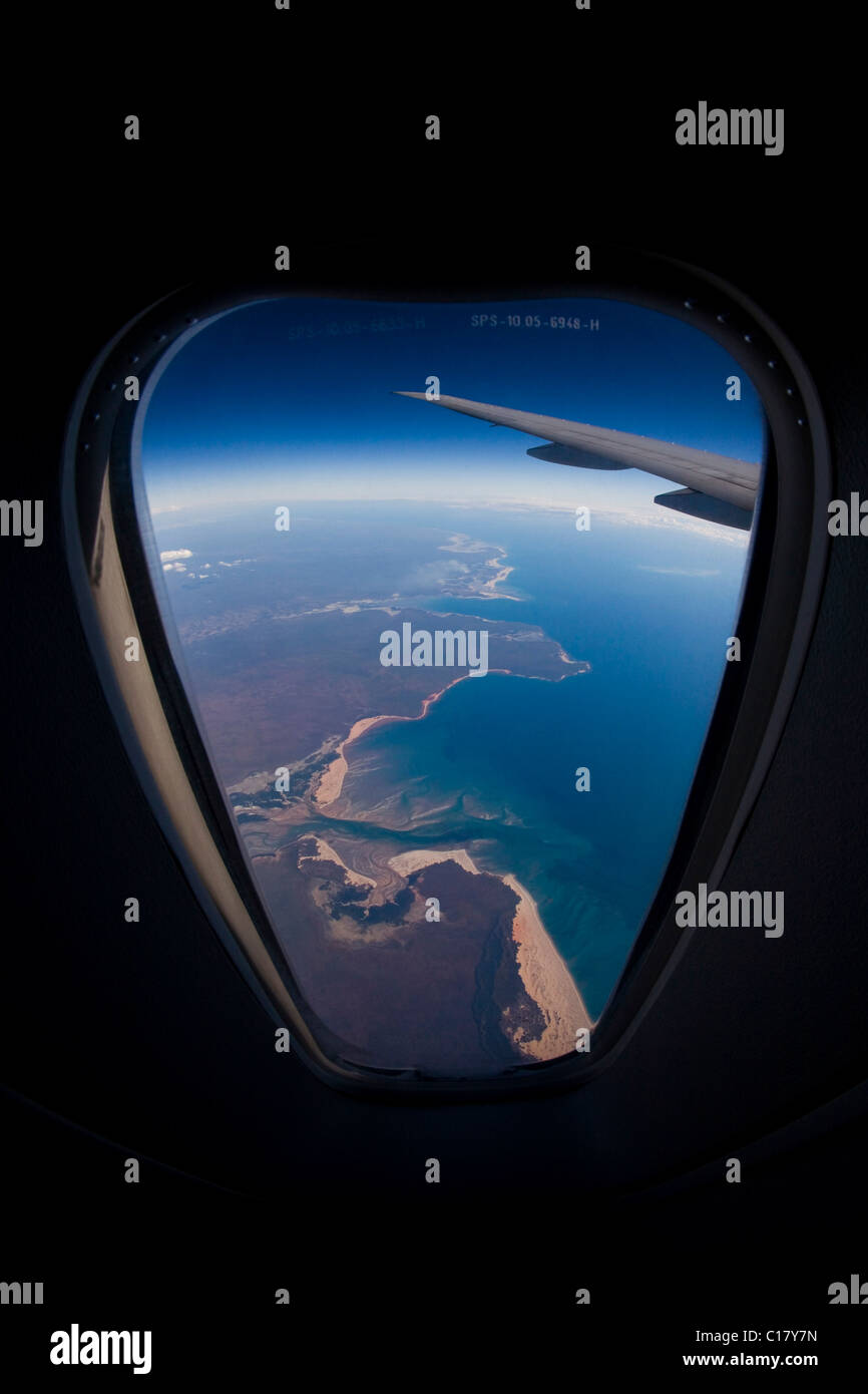 Vogelperspektive von Australien, Küste der Kimberley-Region, Northern Territory, Australien Stockfoto