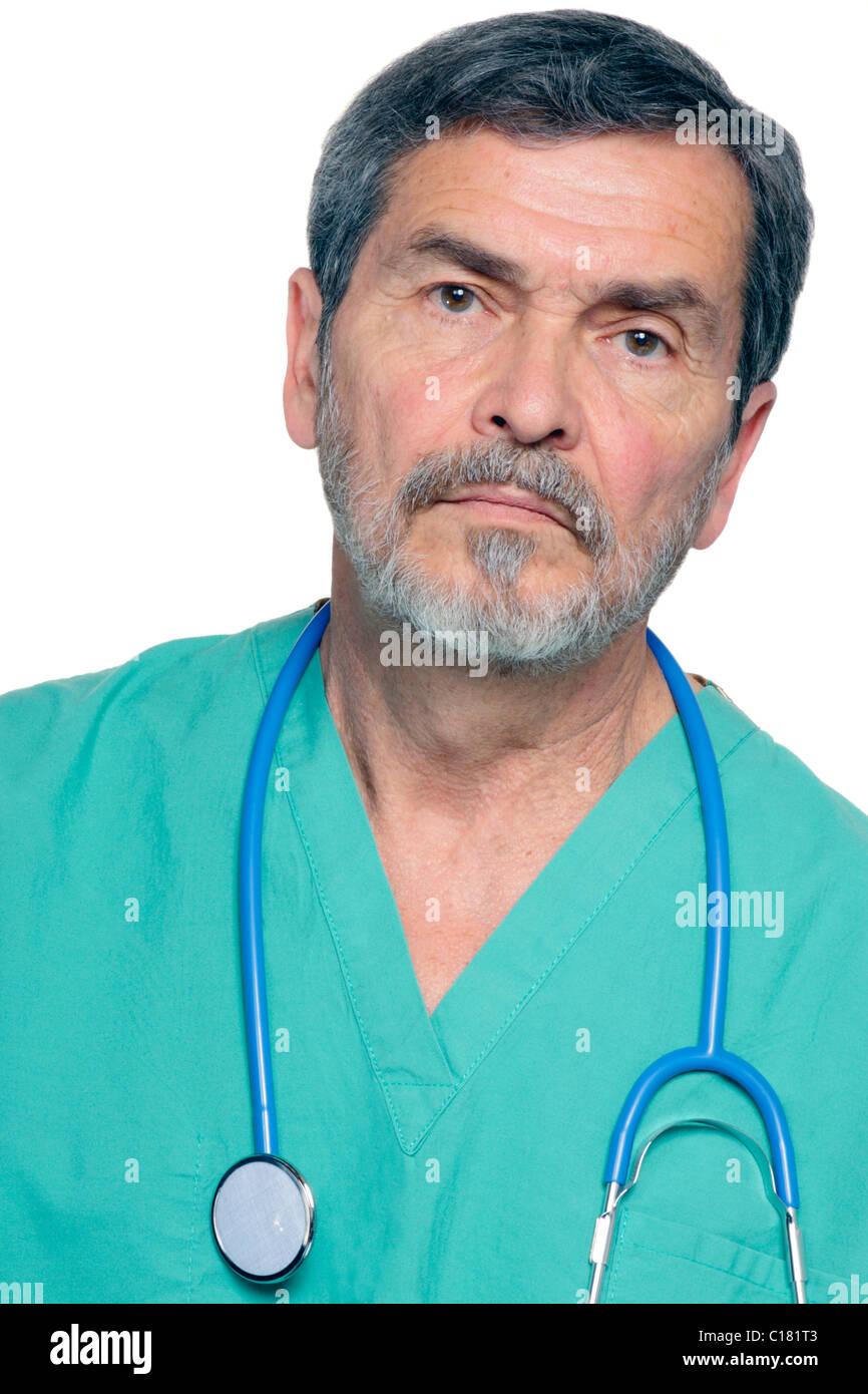 MD Arzt Chirurg Stockfoto