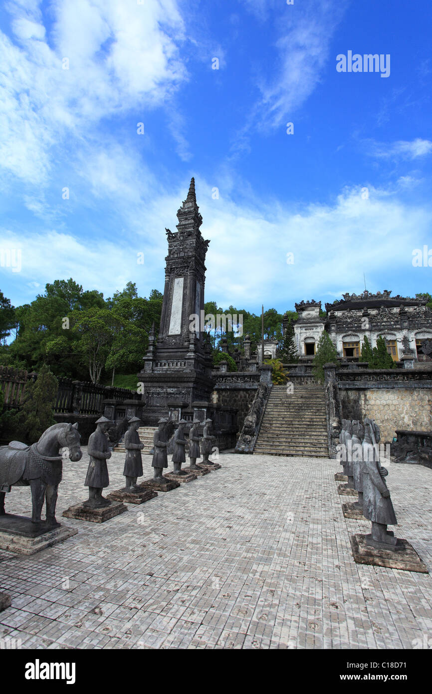 Khai Dinh Grab in Hue, Vietnam Stockfoto