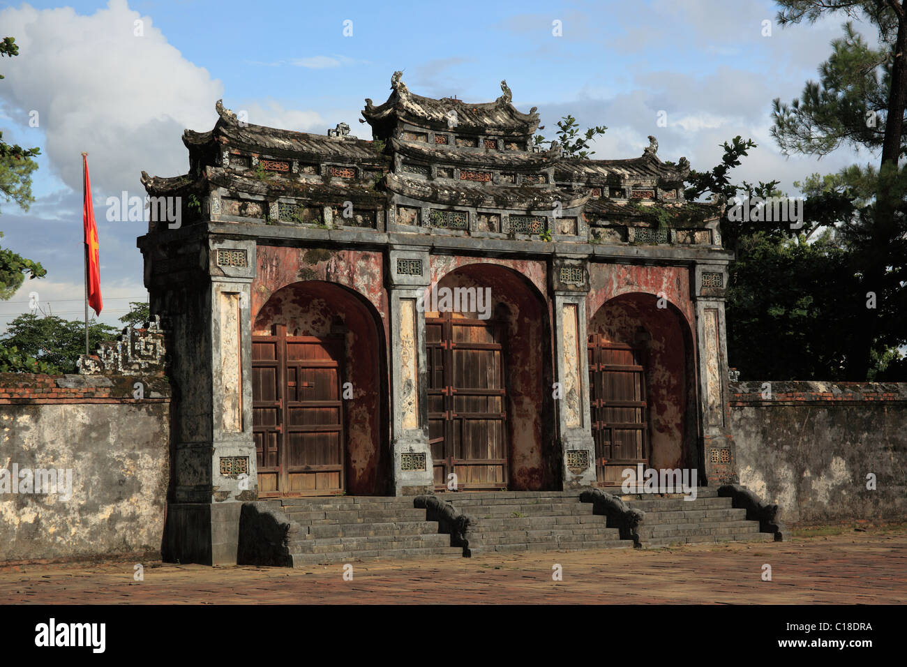 Ming Manh Grab in Hue, Vietnam Stockfoto