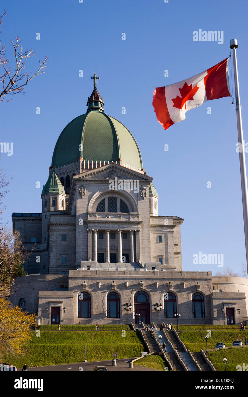 St.-Josephs Oratorium von Mont-Royal, Montreal, QC, Canada Stockfoto