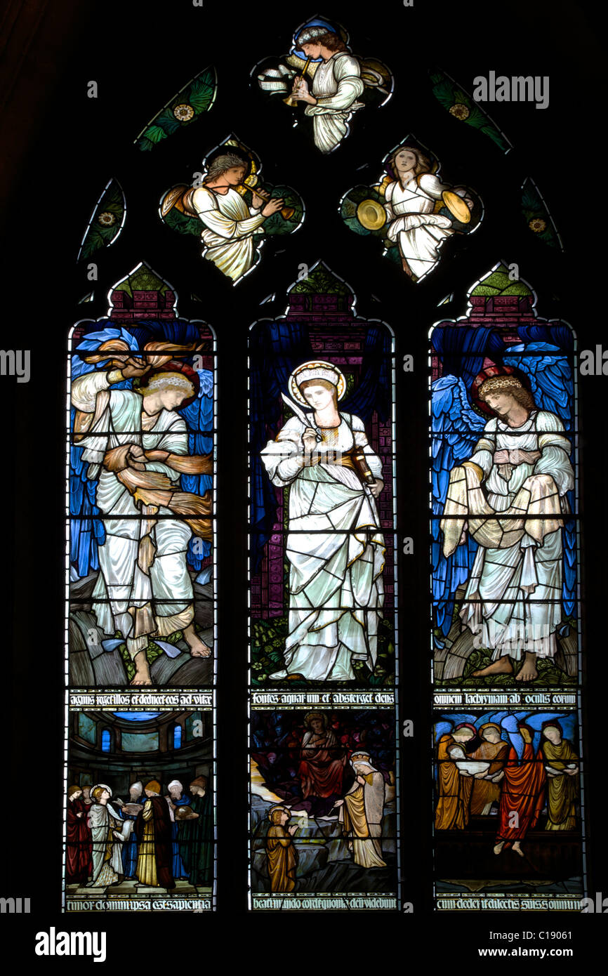 St. Catherine Window, 1878, Edward Burne-Jones, präraffaelitischer ...