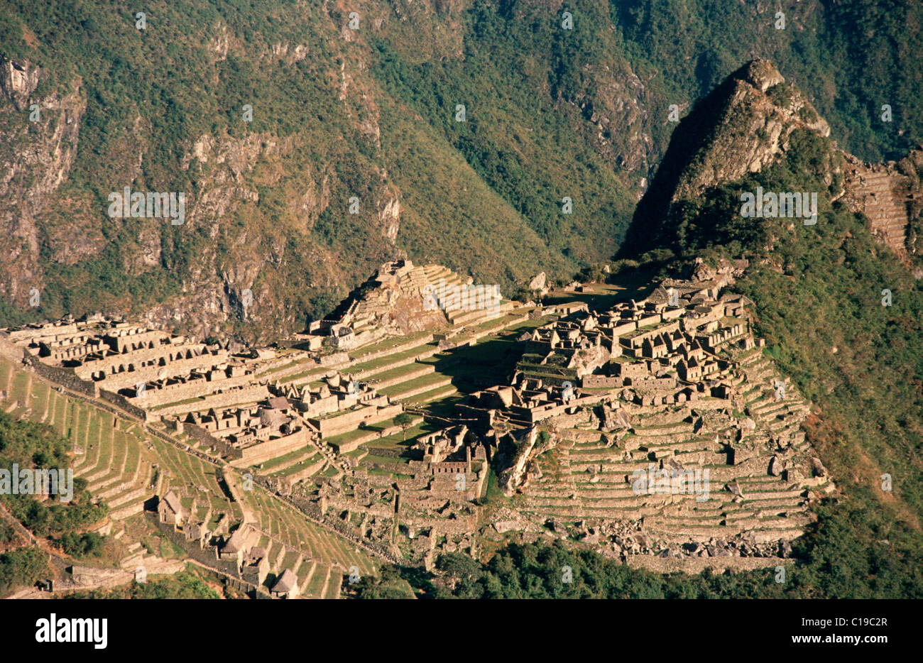 Machu Pichu, Peru, Südamerika Stockfoto