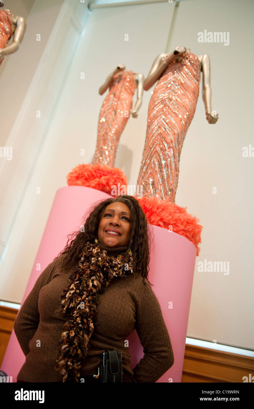 Mary Wilson, Gründungsmitglied von The Supremes Stockfoto