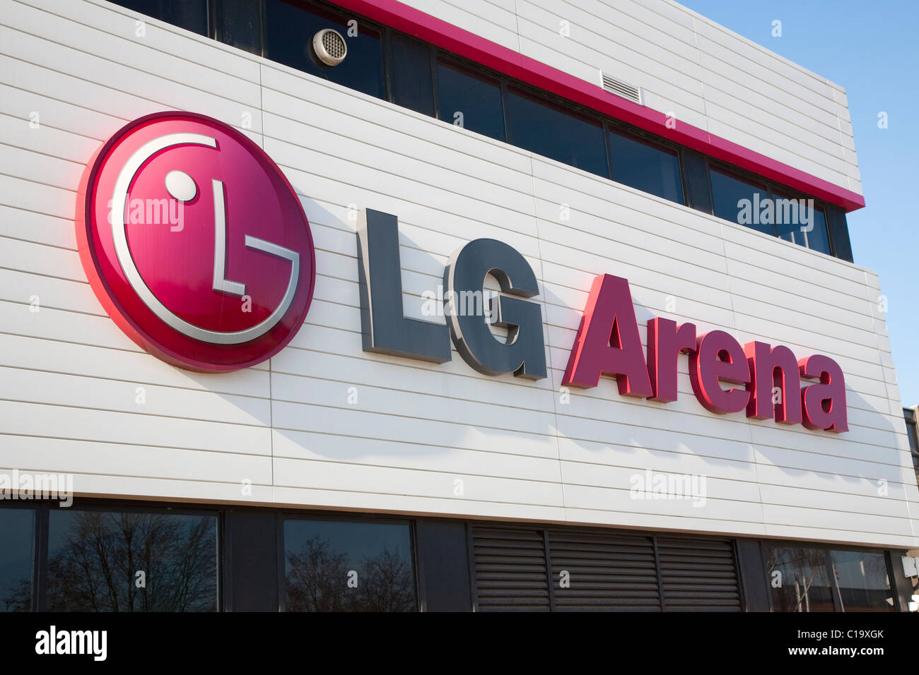 LG Arena im NEC, Birmingham Stockfoto
