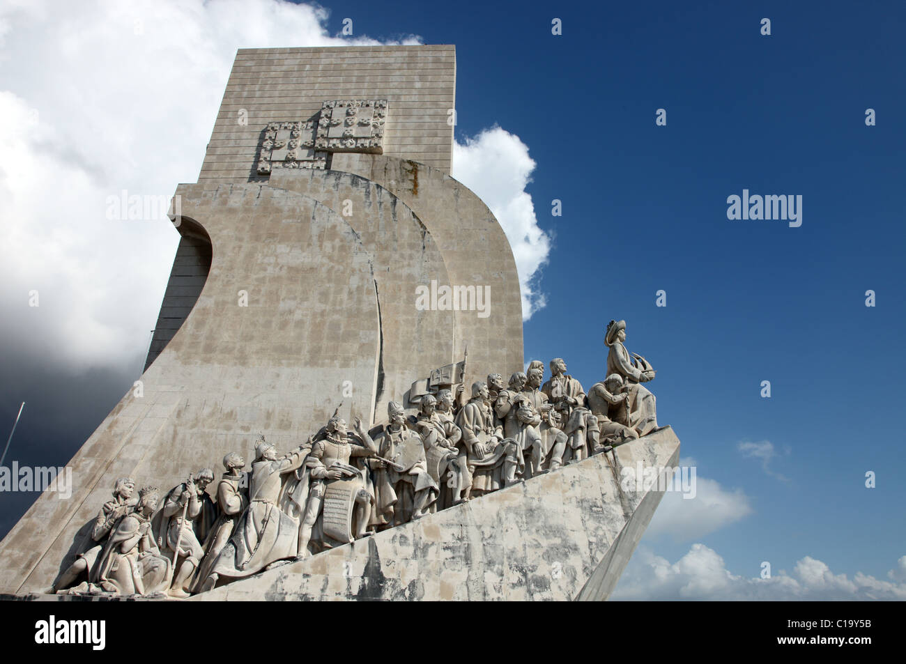 Denkmal der Entdeckungen, Padrão Dos Descobrimentos, Belem, Lissabon Stockfoto