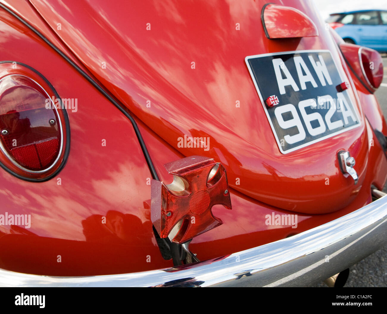 Volkswagen Nahaufnahme Vintage Vw Fahrzeuge   alte Volkswagen Motor Autos   Stockfoto