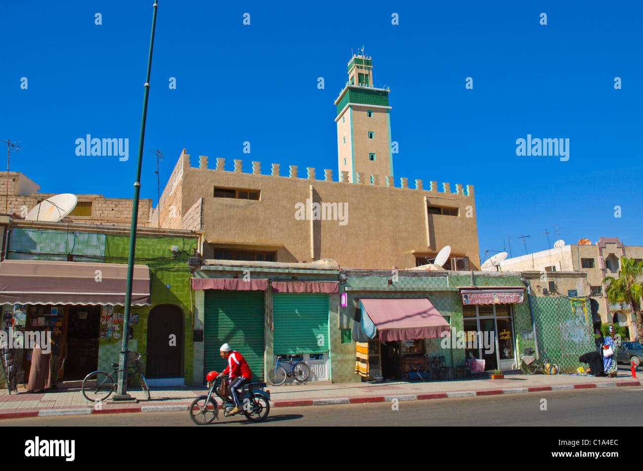 Inezgane Stadt nahe Agadir Marokko-Südafrika Souss Stockfoto