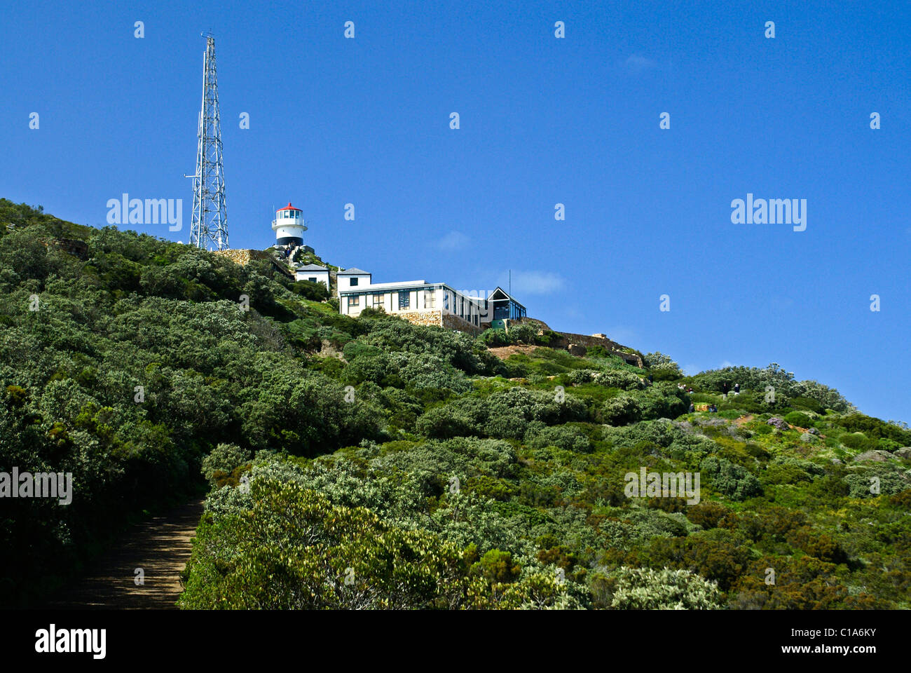 Cape Point Lighthouse, Western Cape, Südafrika Stockfoto