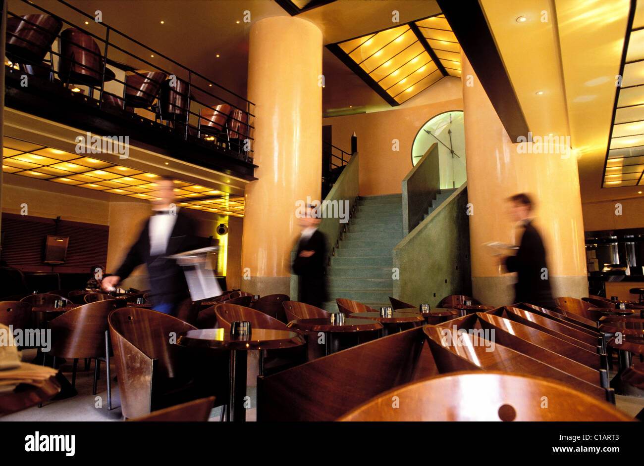Frankreich Paris Cafe Costes Restaurant Stockfoto Bild