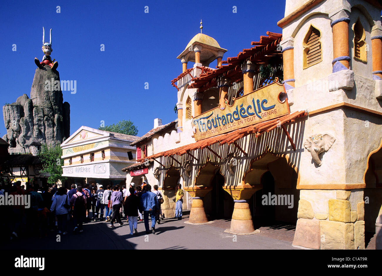Frankreich, Oise, Parc Asterix Stockfoto