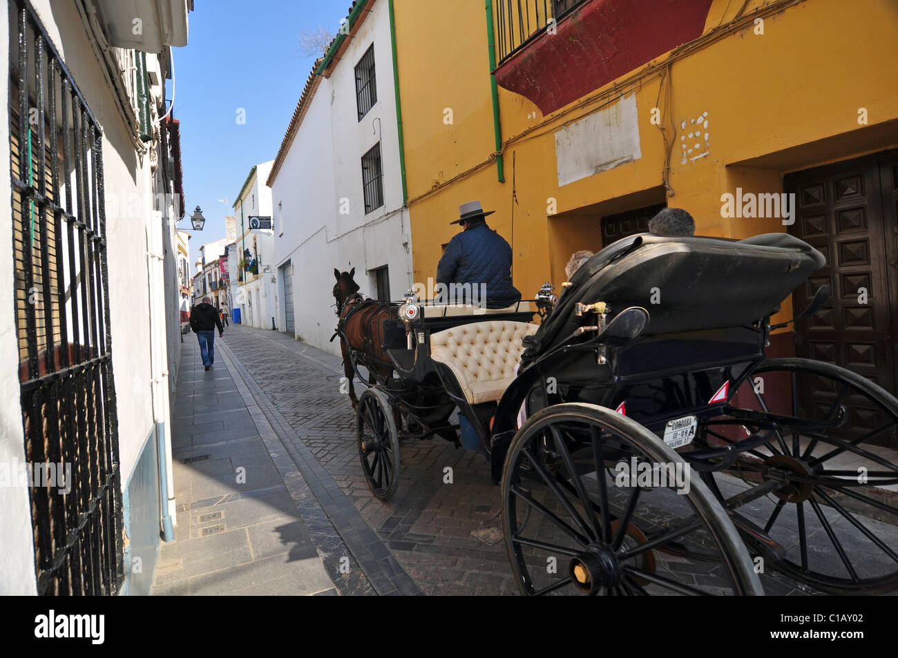 Straße in Cordoba Stockfoto