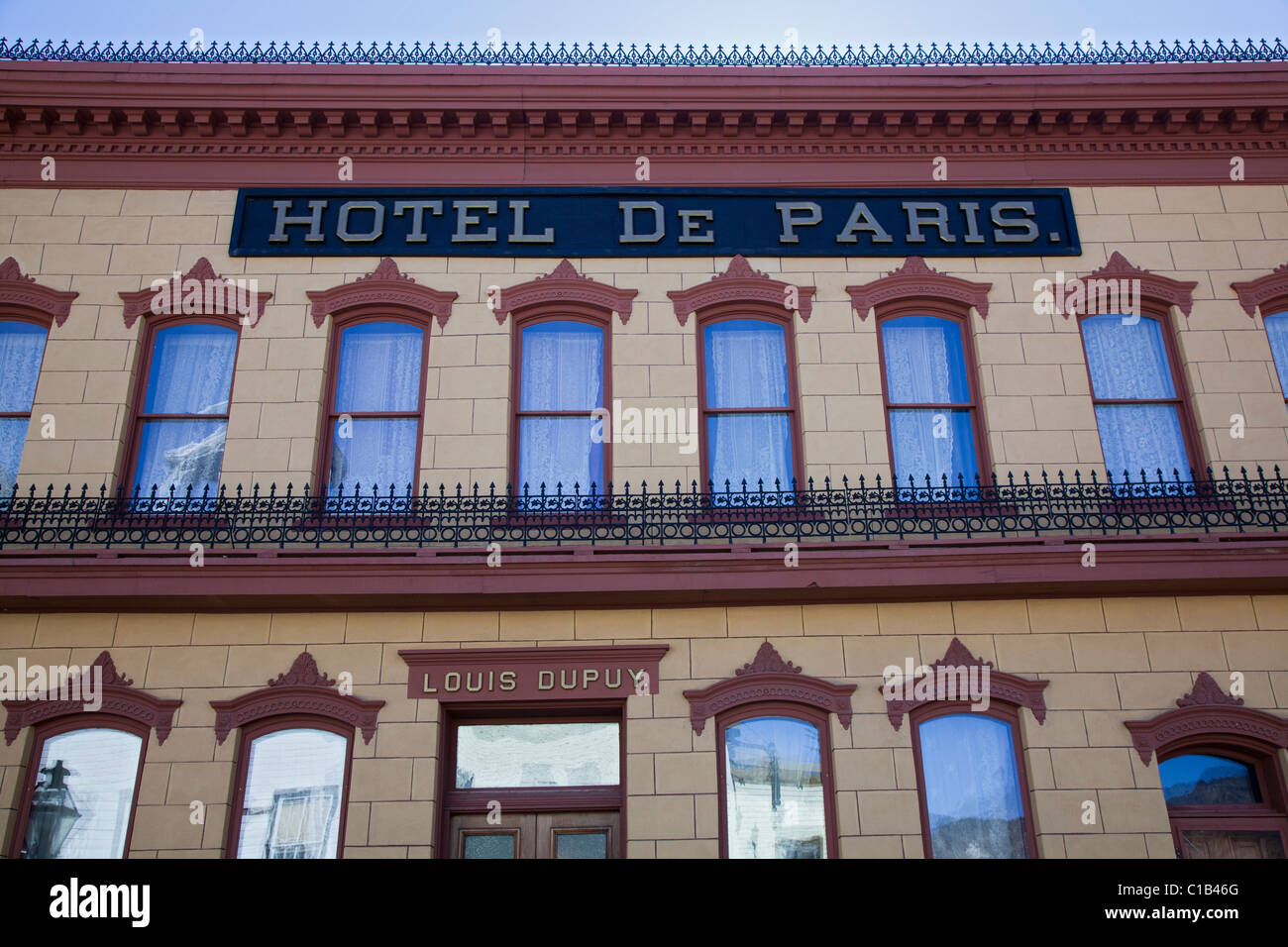 Hotel de Paris Museum in Georgetown, Colorado Stockfoto