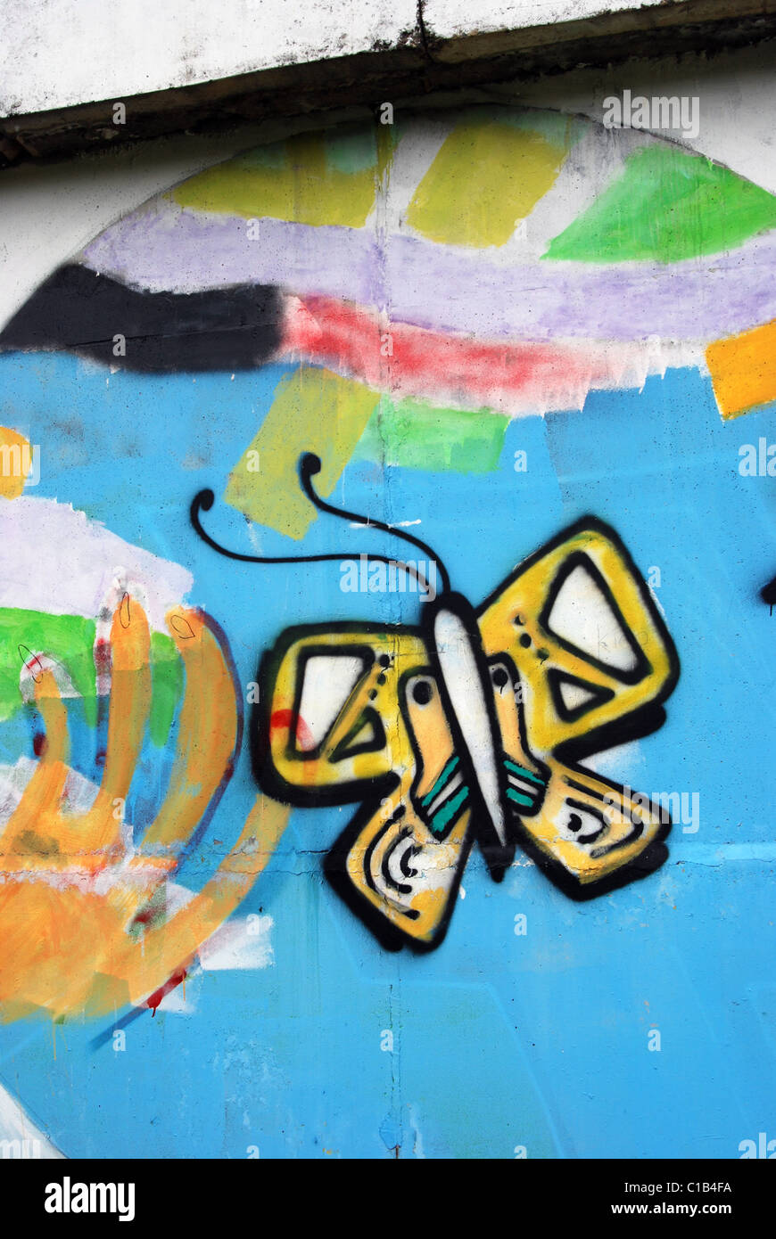 Streetart Schmetterling 296-007 main image 0