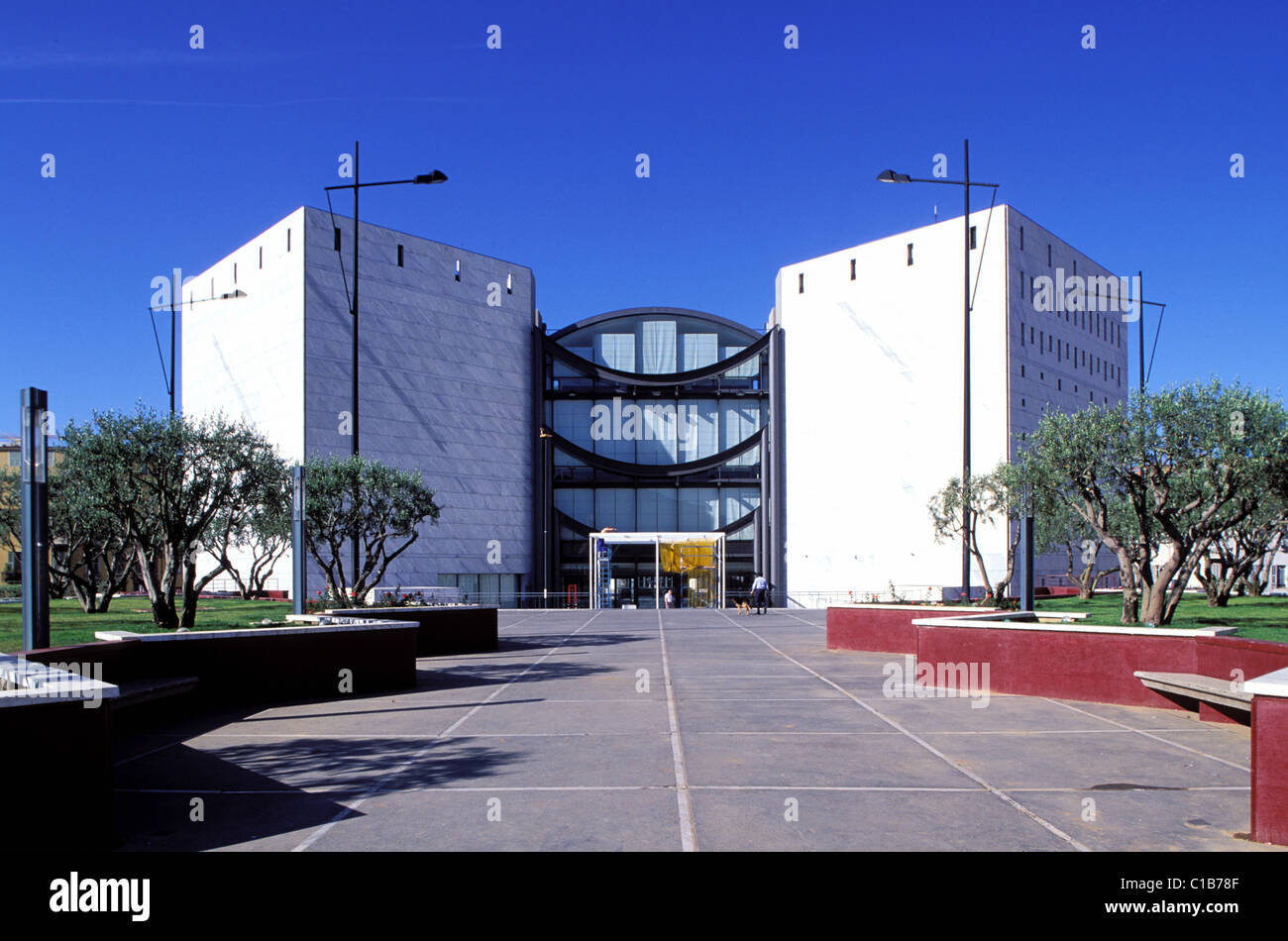 Frankreich, Alpes Maritimes, schön, Museum für moderne Kunst Stockfoto