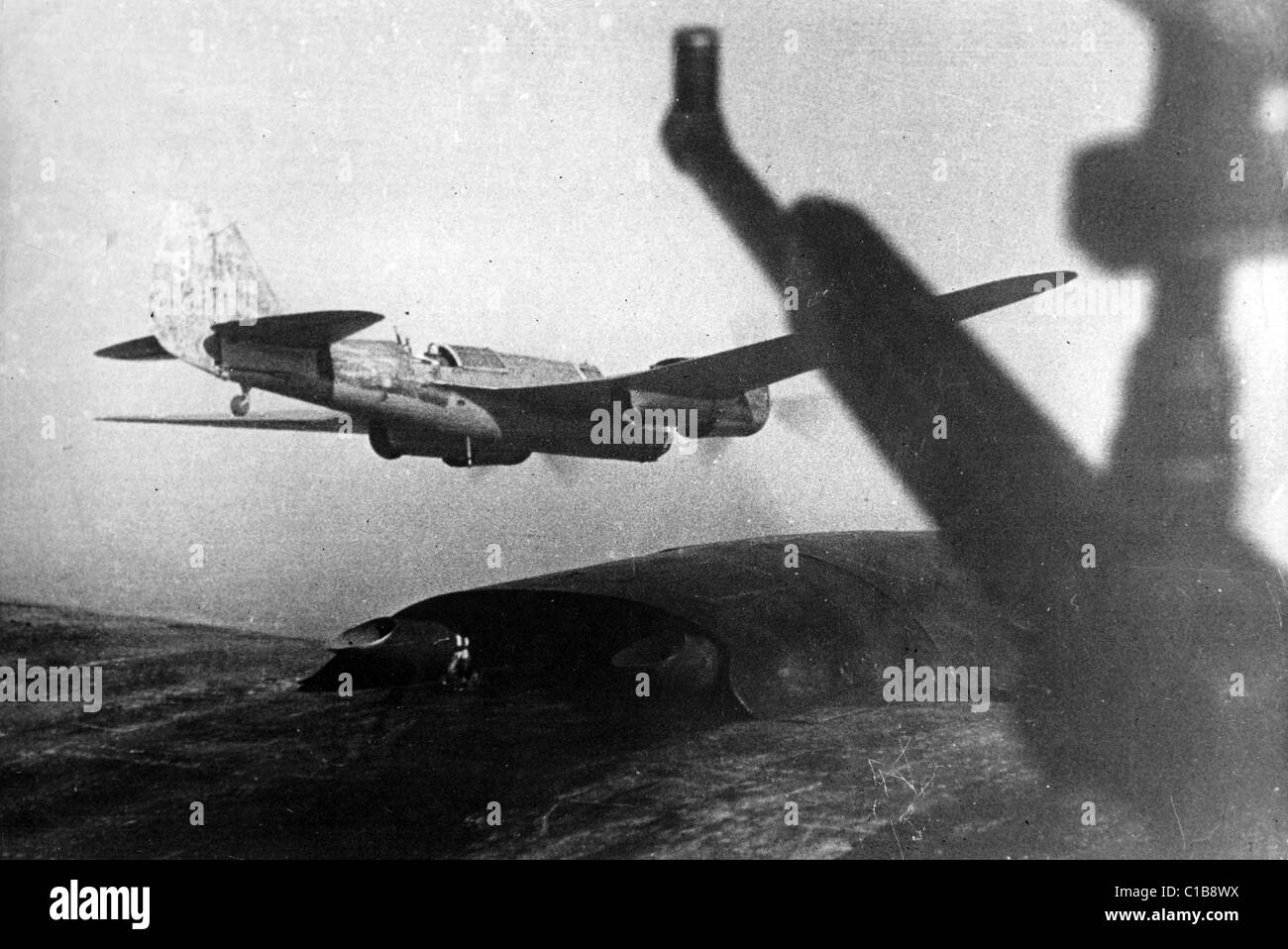 SINO-japanischen Krieg nationalistische chinesische Luftwaffe um 1940 - möglicherweise fliegen Bomber Tupolew ANT40 SB Stockfoto