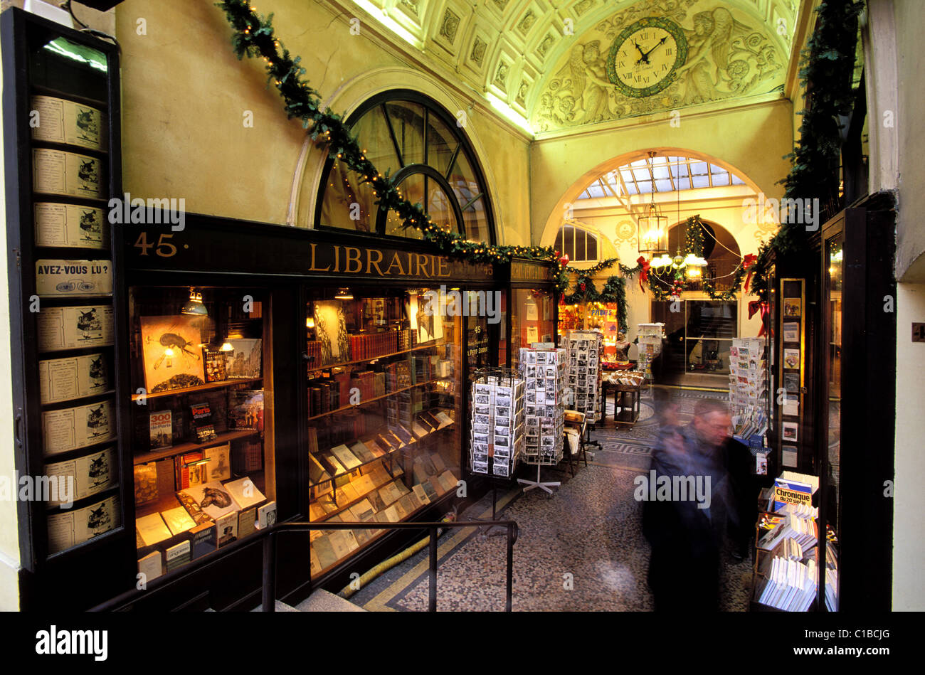 Frankreich, Paris, Galerie Vivienne (Vivienne Galerie) Stockfoto