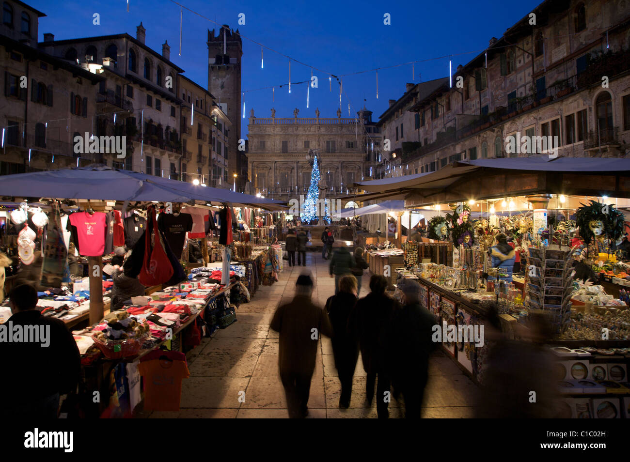 Christmas Market Verona Italy Stockfotos und bilder Kaufen Alamy