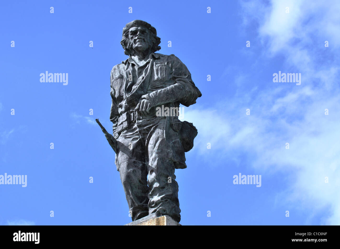 Plaza De La Revoluciòn, Santa Clara: Conjunto Esculforico Comandante Ernesto Che Guevara Stockfoto