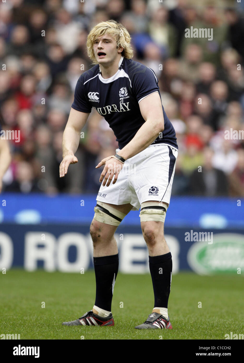 RICHIE GRAY Schottland GLASGOW Krieger & GLASGOW Krieger TWICKENHAM MIDDLESEX ENGLAND 13. März 2011 Stockfoto