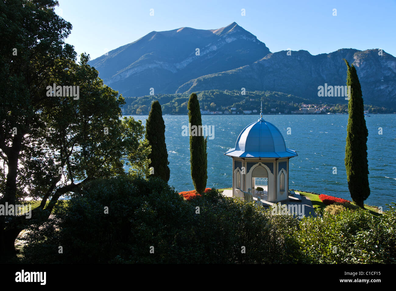 Italien, Comer See, Bellagio, den Garten der Villa Melzi Stockfoto