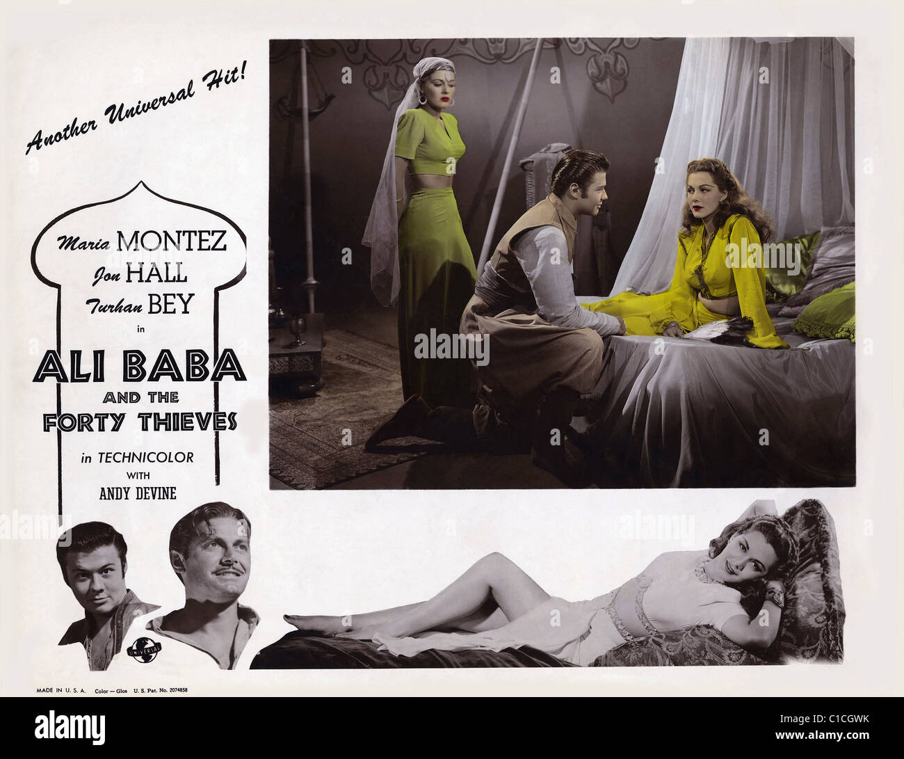 ALI BABA und die vierzig Räuber (1944) Arthur Lubin (DIR) Maria Montez, Jon Hall 004 MOVIESTORE COLLECTION LTD. Stockfoto
