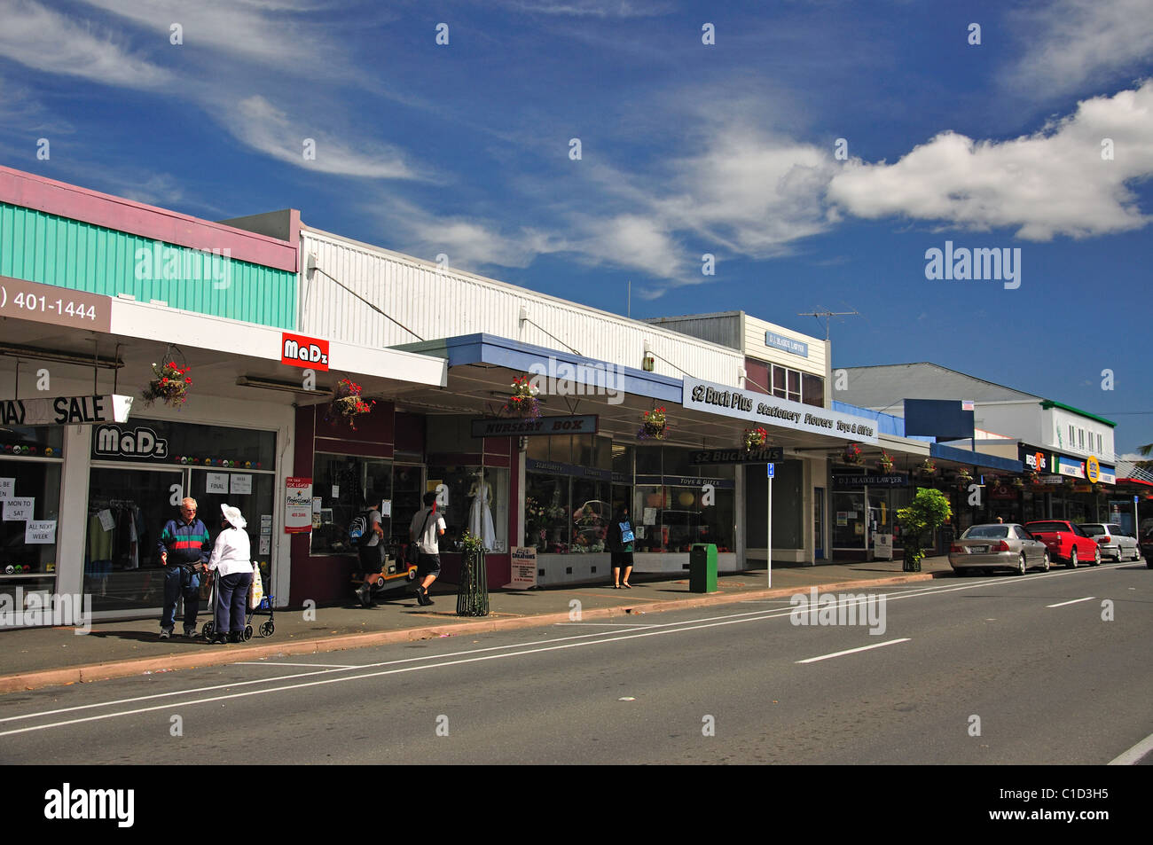 Broadway, Kaikohe, Region Northland, Nordinsel, Neuseeland Stockfoto