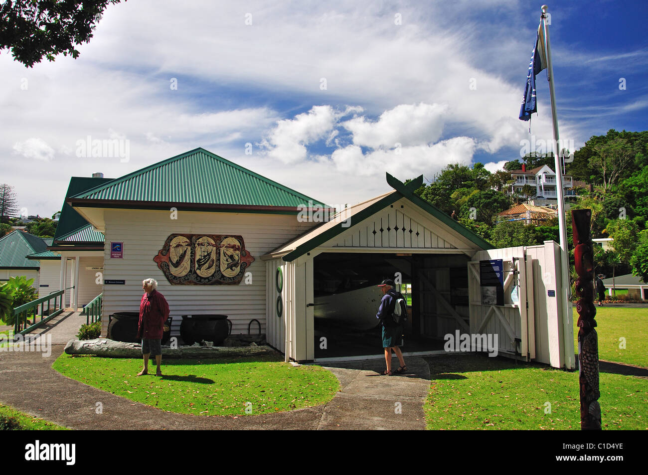 Russell Museum, Russell, Bay of Islands, Region Northland, Nordinsel, Neuseeland Stockfoto