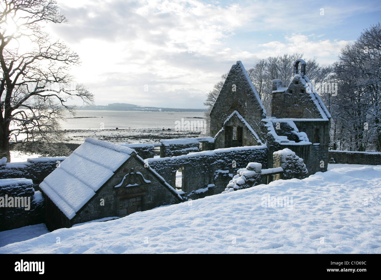 St. Bridget Kirk Dalgety Bay Fife Stockfoto