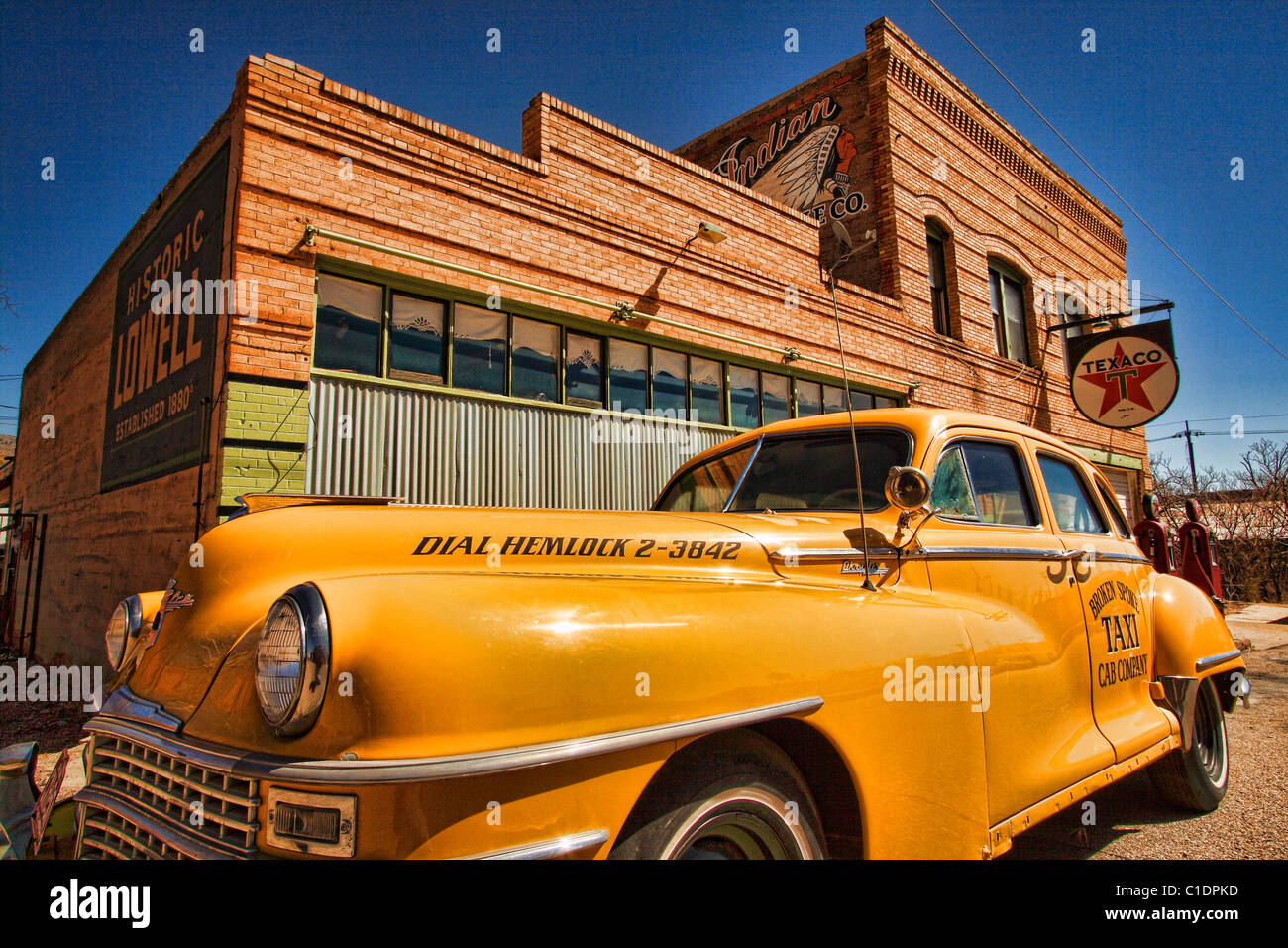 Alter Lkw Bisbee, AZ Stockfoto