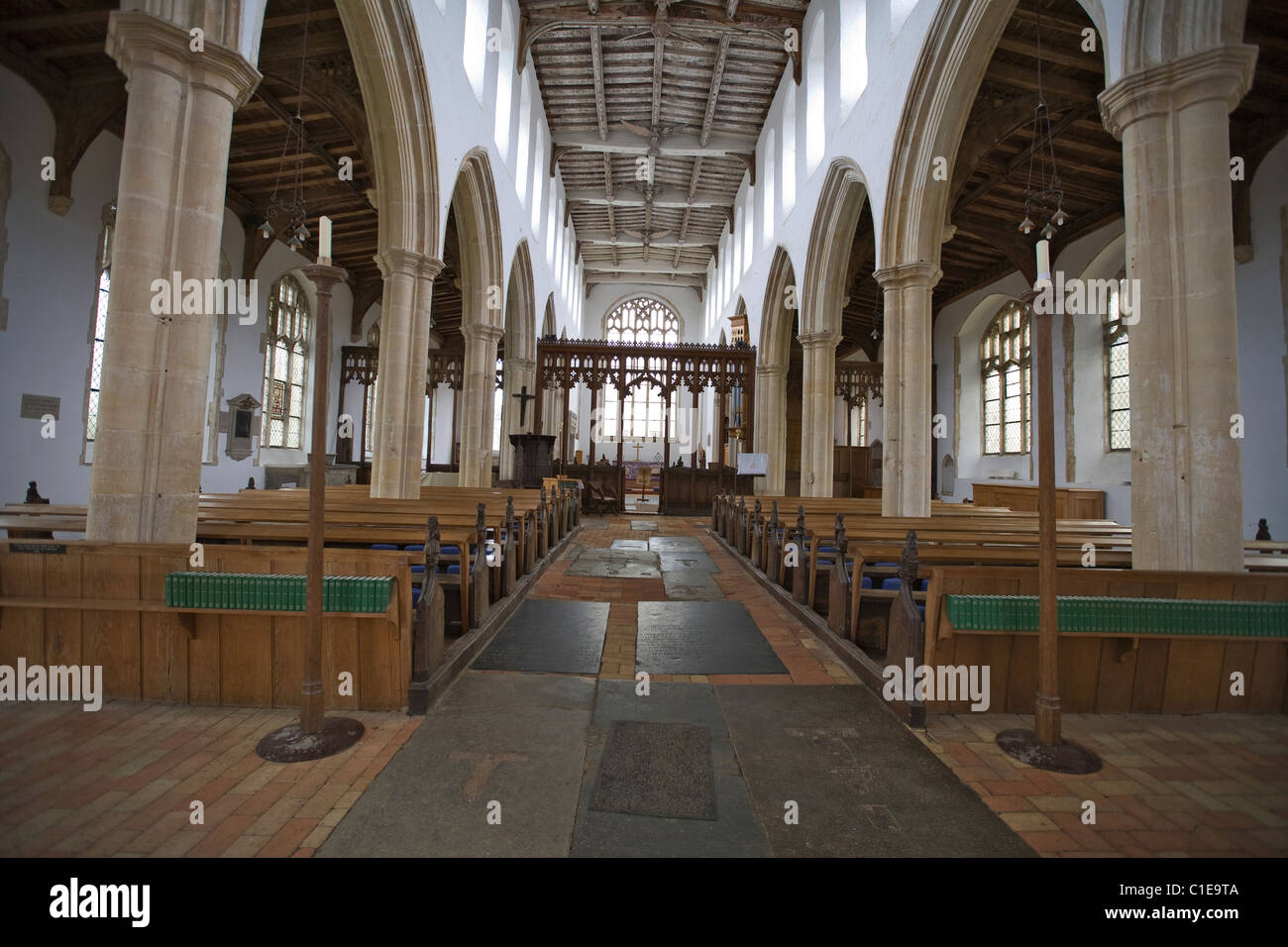 Kirche von Blythburgh Stockfoto