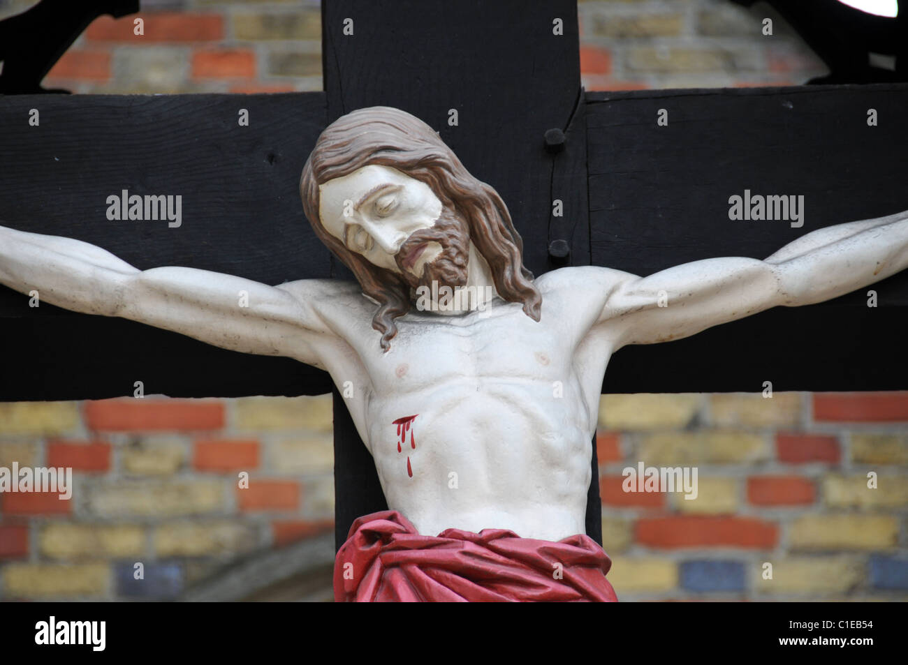Kreuzigung Jesu Christi Kirche Nagel Tod Krone Dornen Symbol Stockfotografie Alamy 