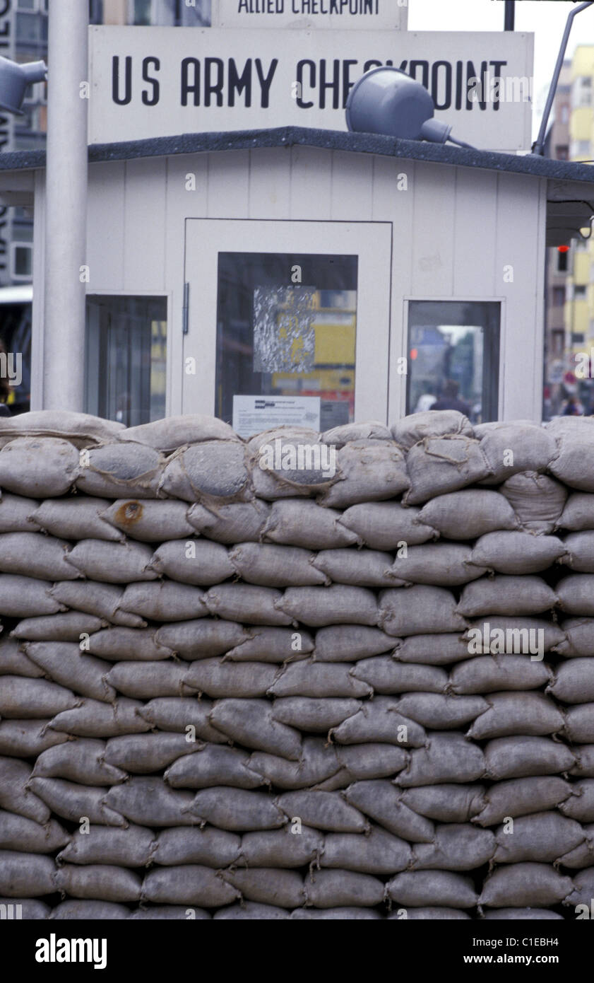 Deutschland, Berlin, Checkpoint Charlie Stockfoto
