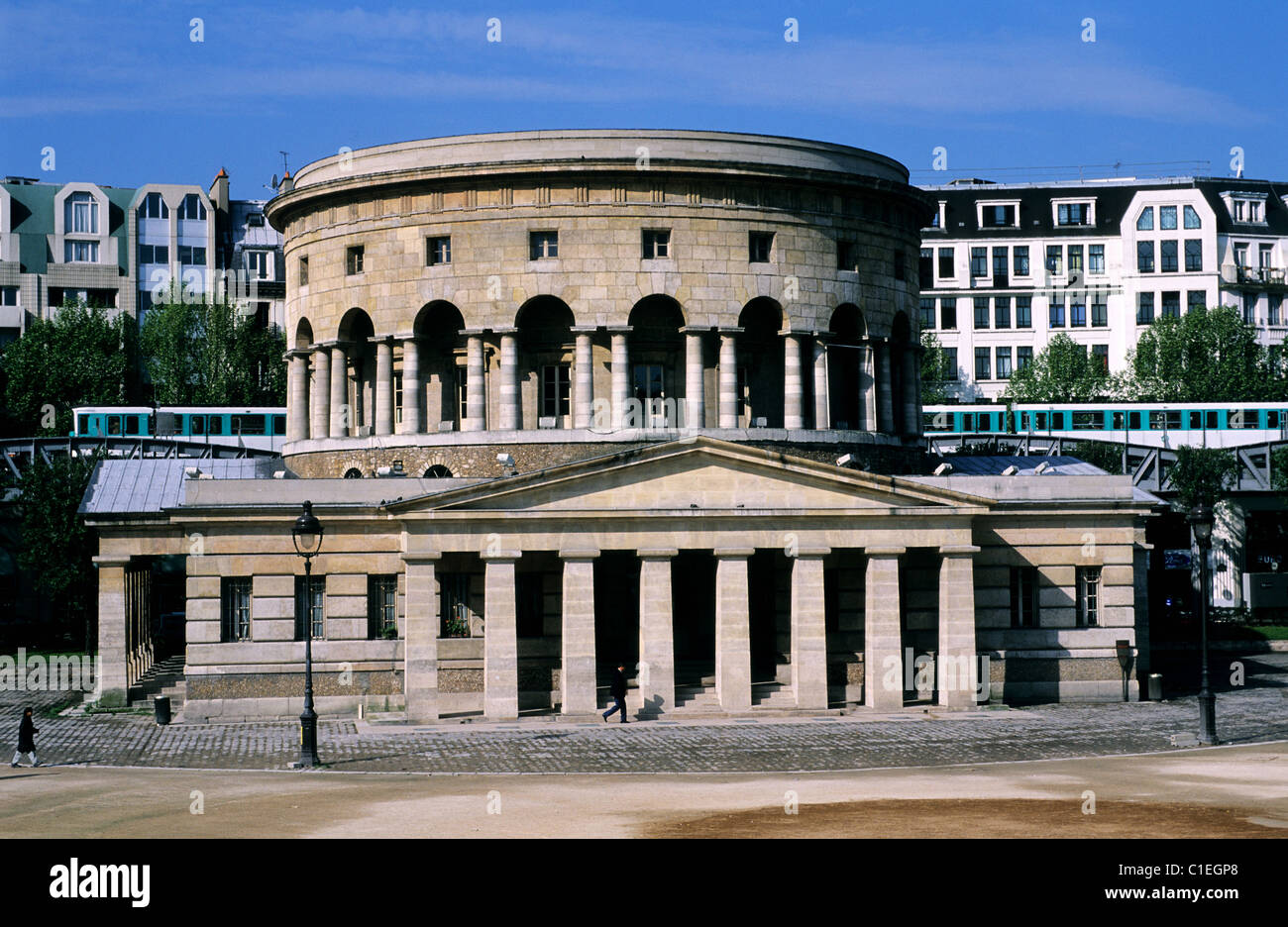 Frankreich, Paris, Stalingrad Quadrat, Rotunde von la Villette Stockfoto