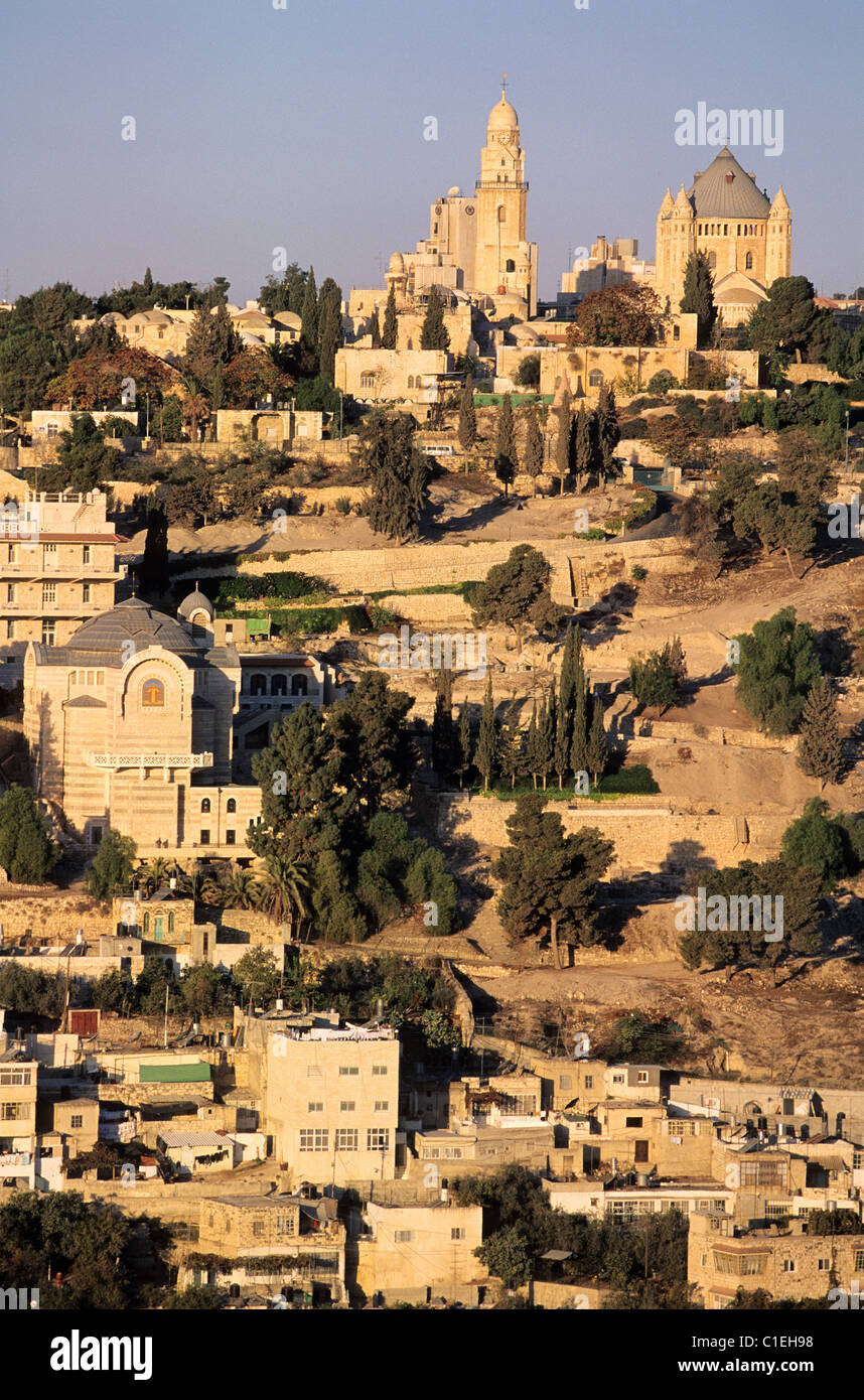 Stadt In Israel Flughafen 3 Buchstaben Israel, Judäa Region New Jerusalem, heilige Stadt Zion Hill, Dormition
