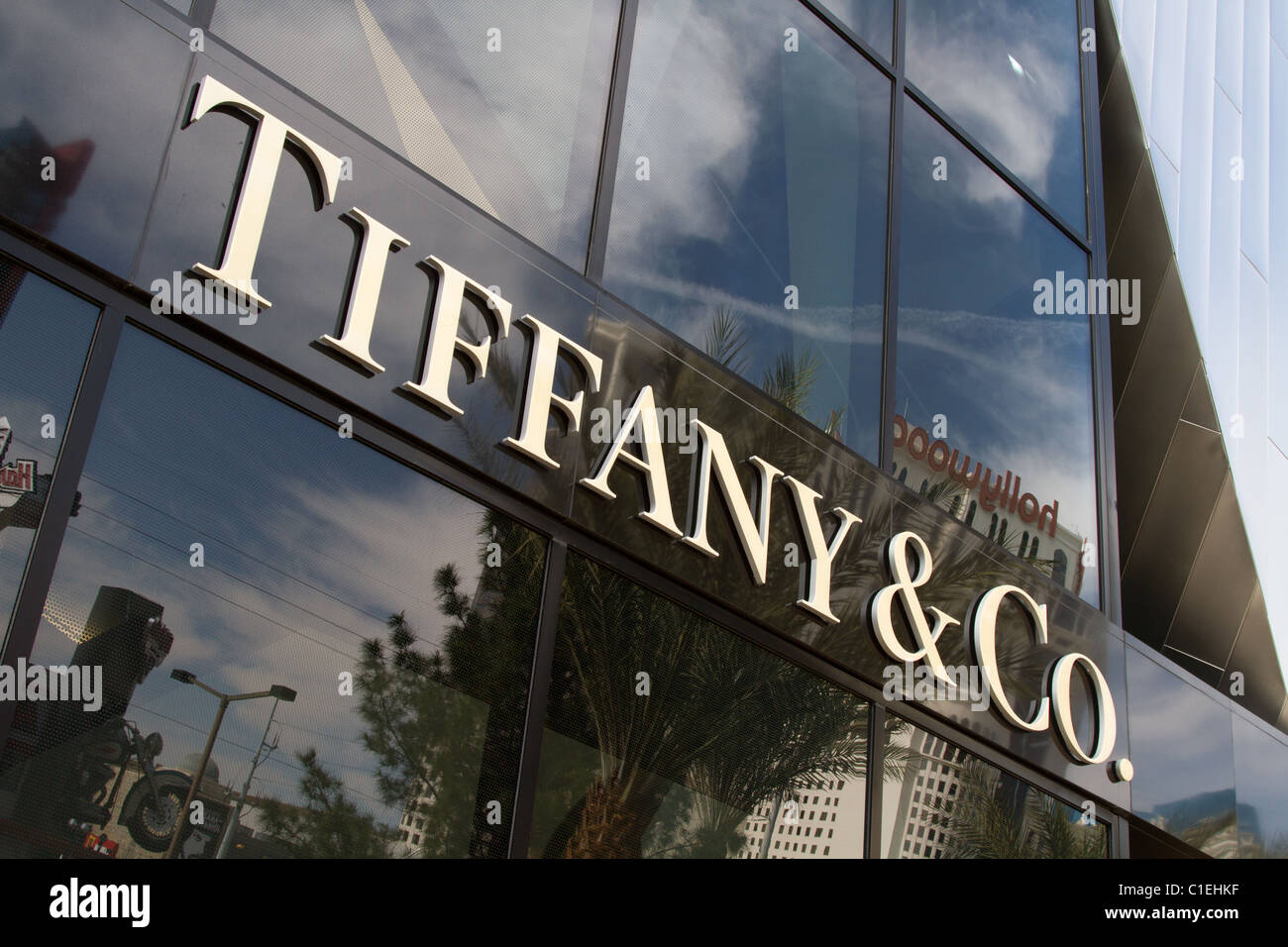 'Tiffany & co' Shop Stockfoto