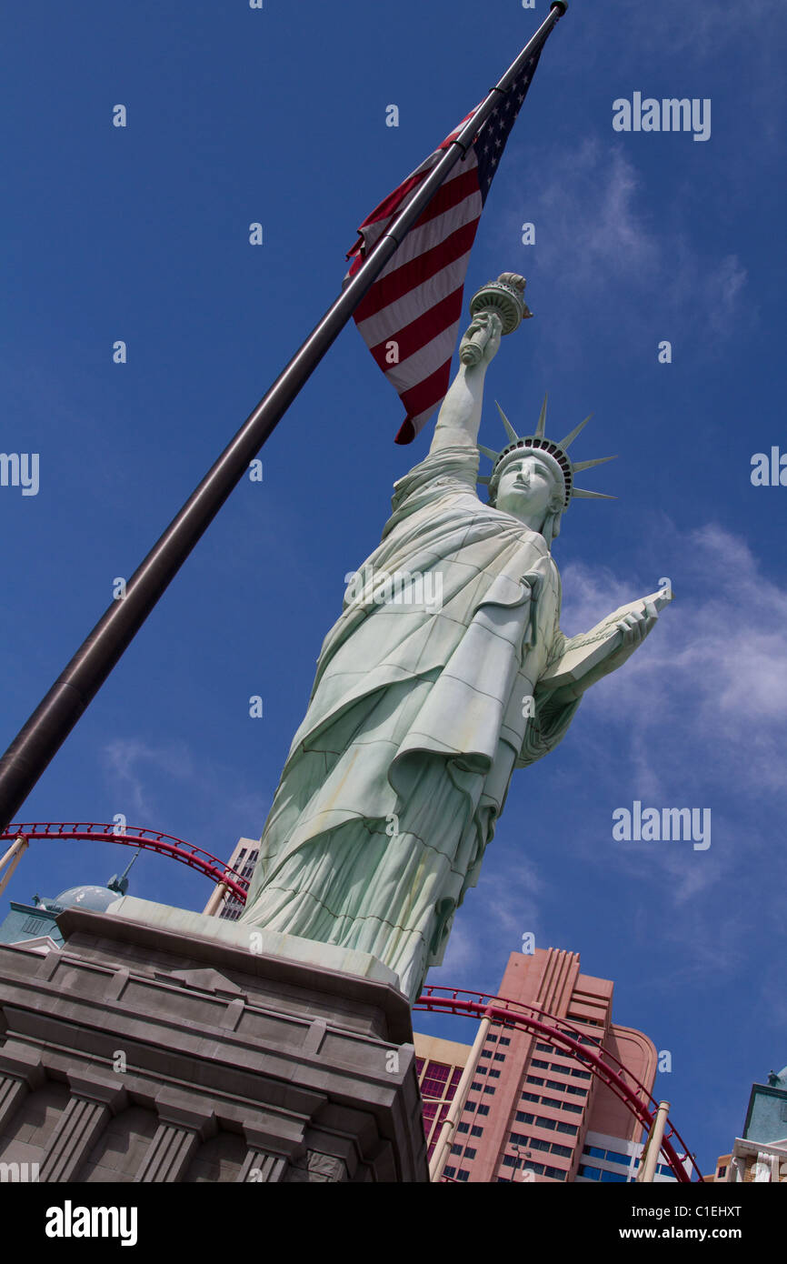 Freiheitsstatue Liberty Las vegas Stockfoto