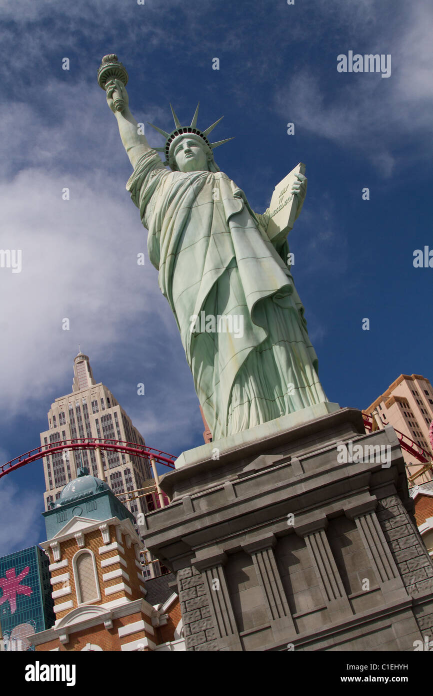 Freiheitsstatue Liberty Las vegas Stockfoto