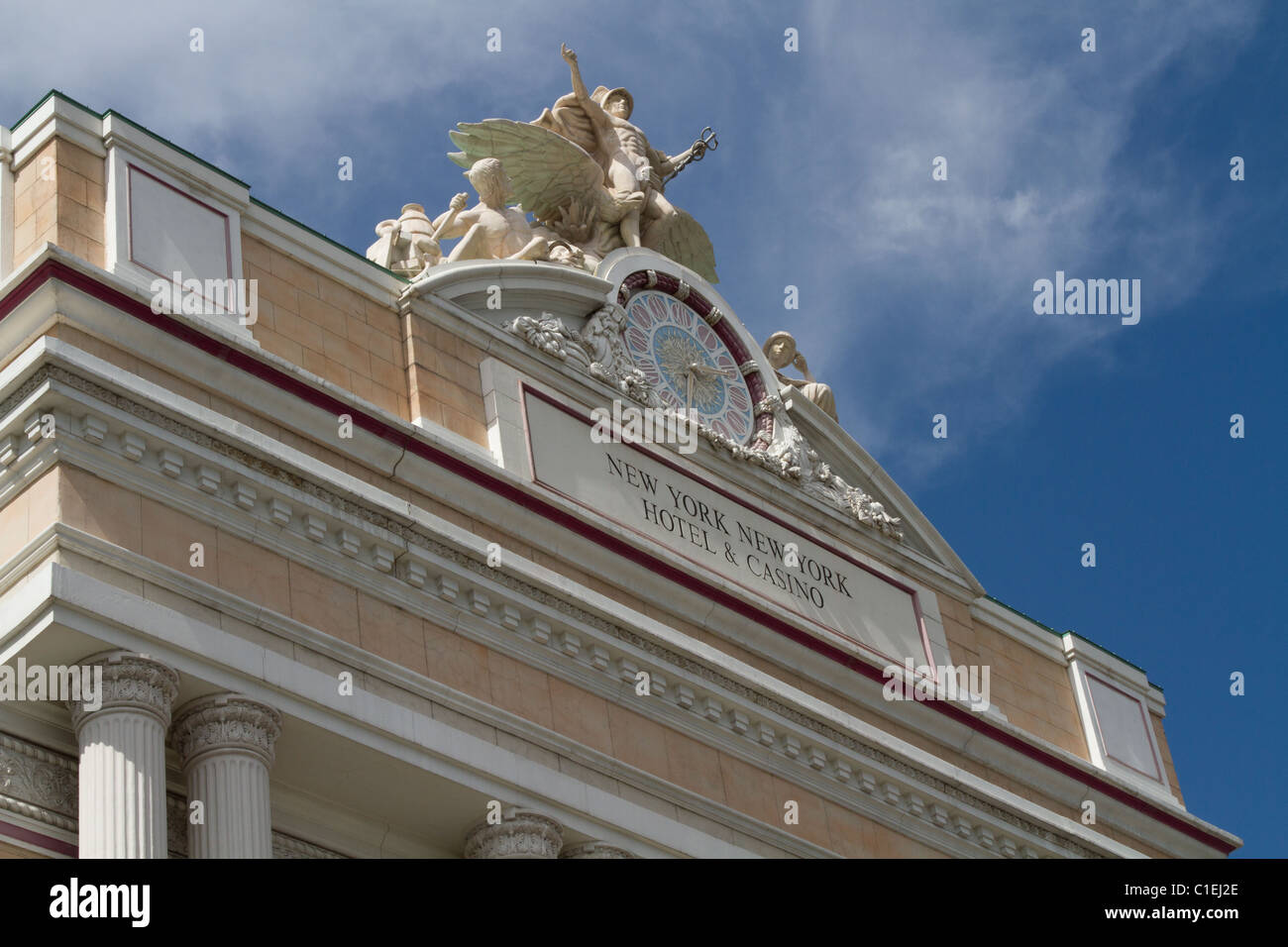 New York New York Hotel Las vegas Stockfoto