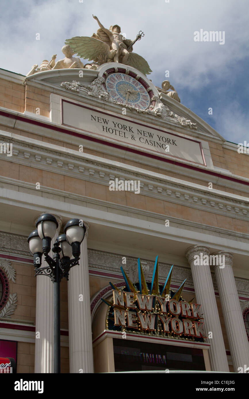 New York New York Hotel Las vegas Stockfoto
