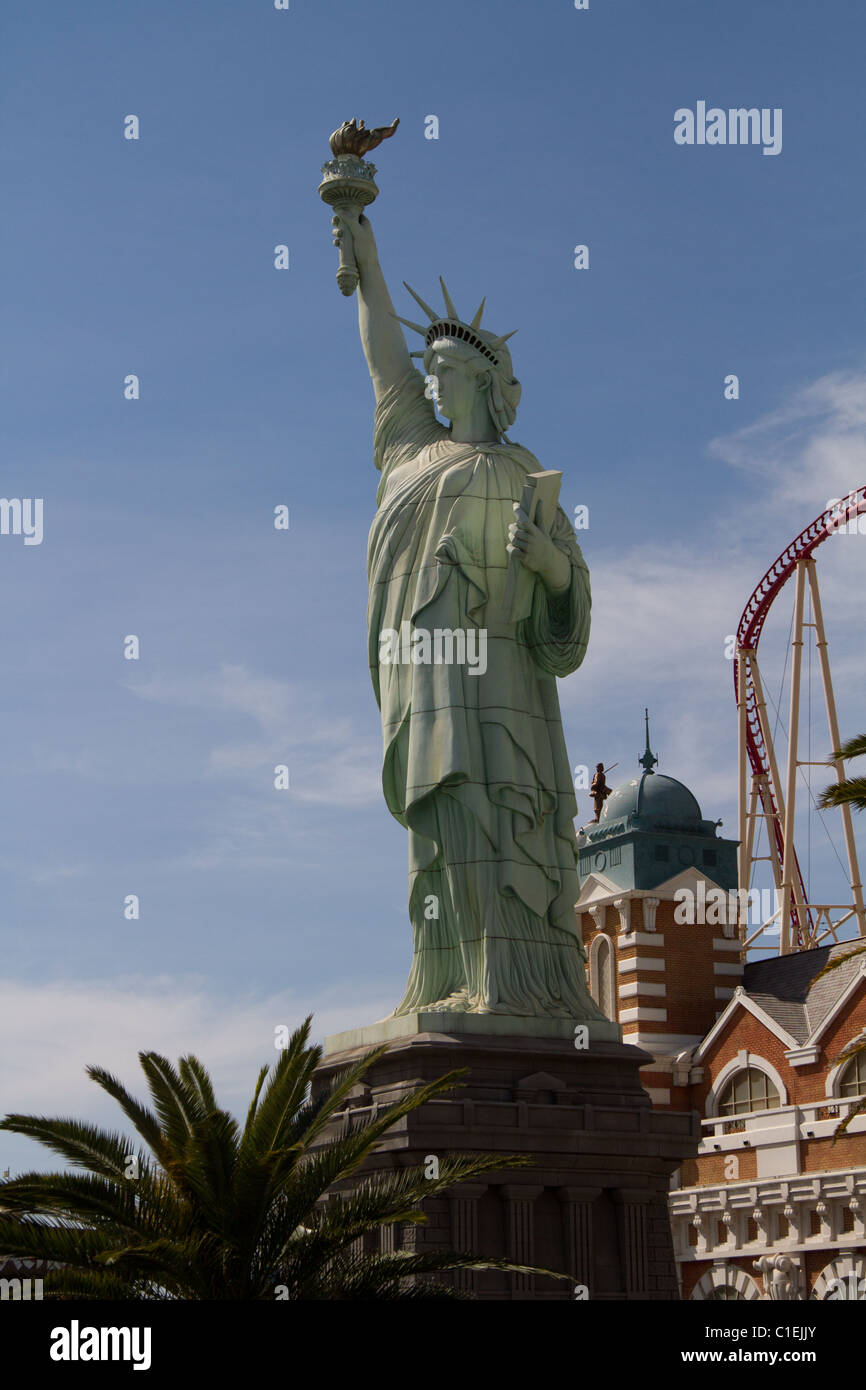 "New York New York" Las Vegas Stockfoto