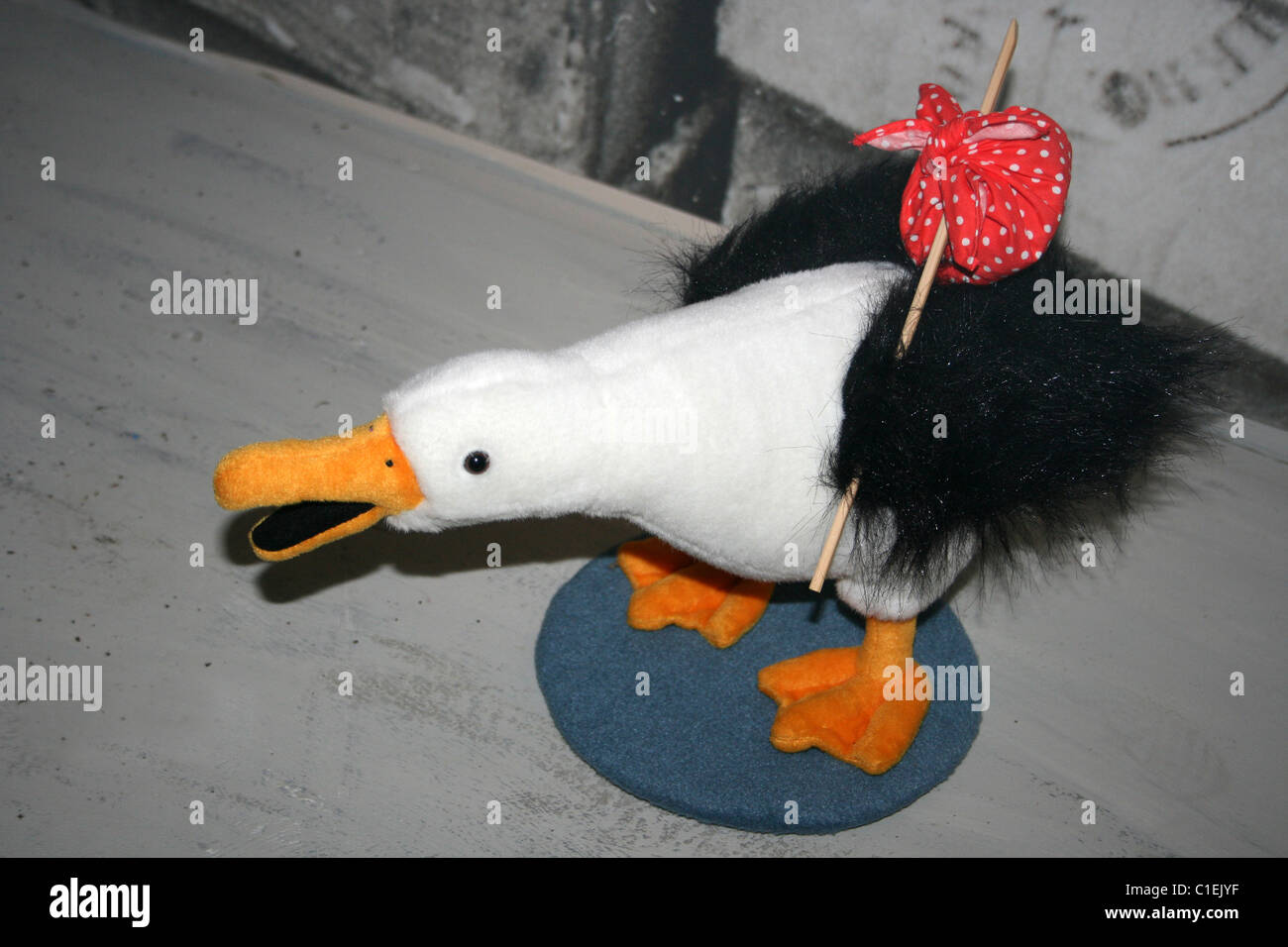 Spielzeug-Möwe Stockfoto
