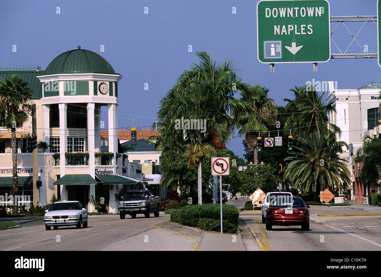 USA, Florida, Neapel Stockfoto