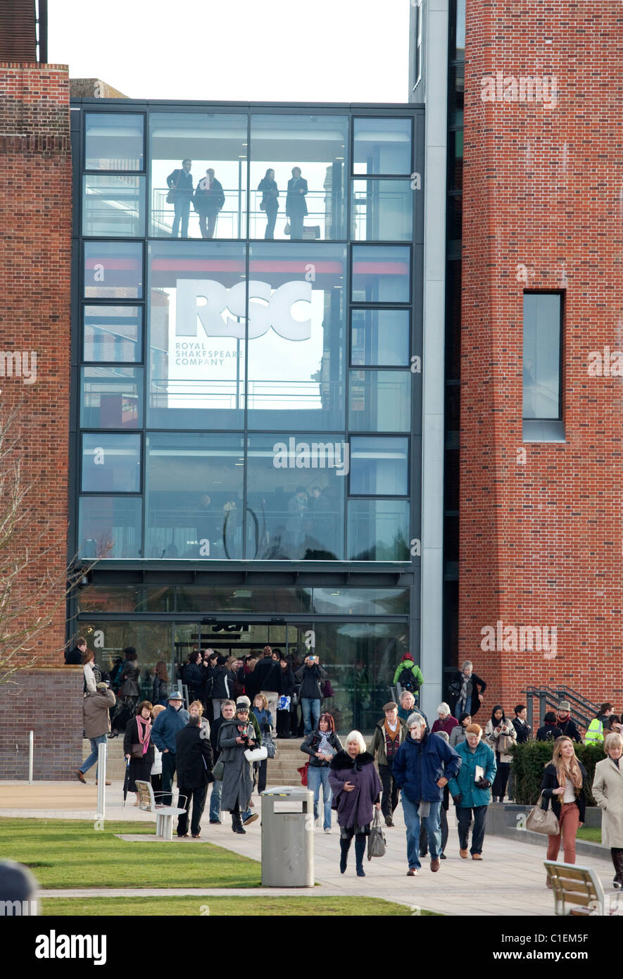 Neu neu eröffnete Royal Shakespeare Theatre in Stratford, Großbritannien. Stockfoto