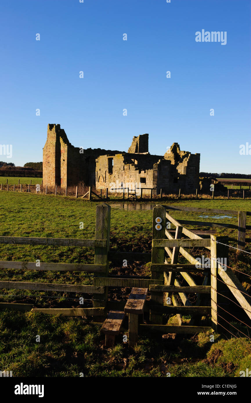 Niedrige Chibburn Kapelle, Northumberland Stockfoto