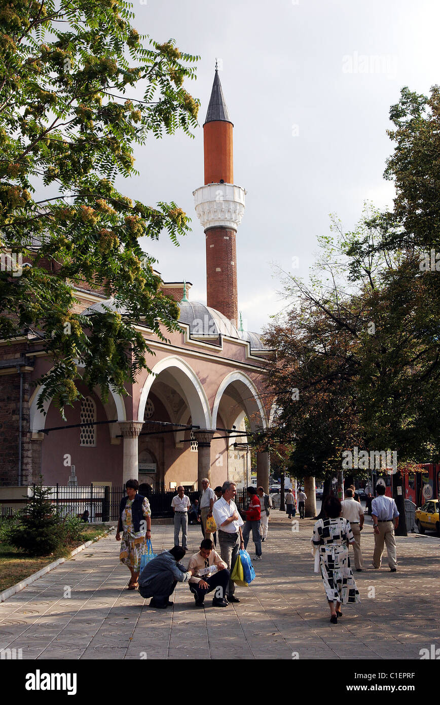 Bulgarien, Sofia, Banya Bashi-Moschee auf dem Maria Louisa boulevard Stockfoto