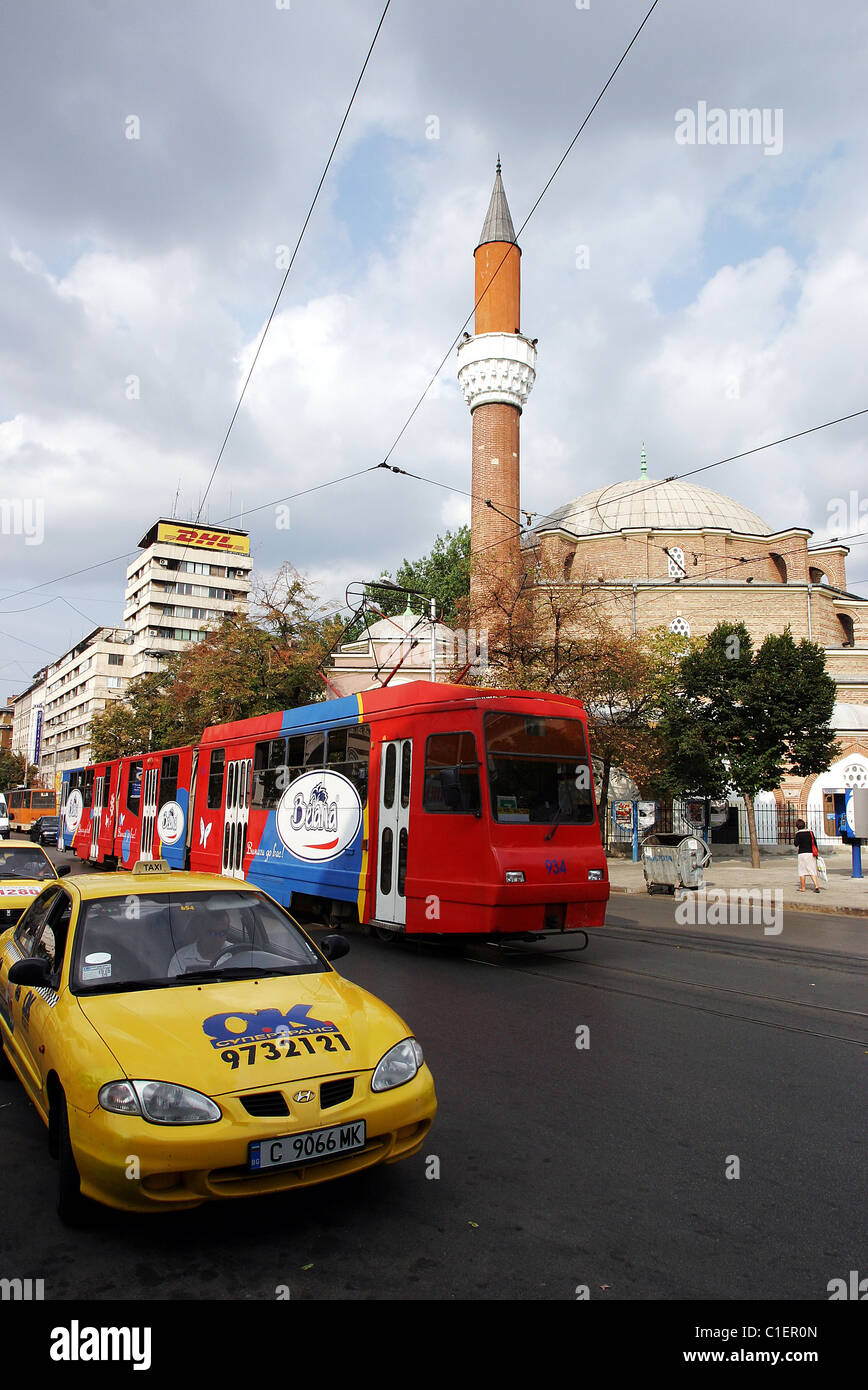 Bulgarien, Sofia, Banya Bashi-Moschee auf dem Maria Louisa boulevard Stockfoto