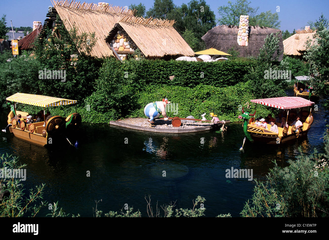 Frankreich, Oise, Parc Asterix Stockfoto