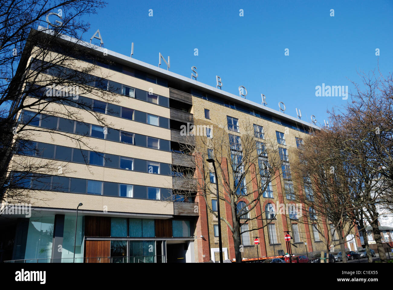 Gainsborough Studios Apartments, Hoxton, London, England Stockfoto