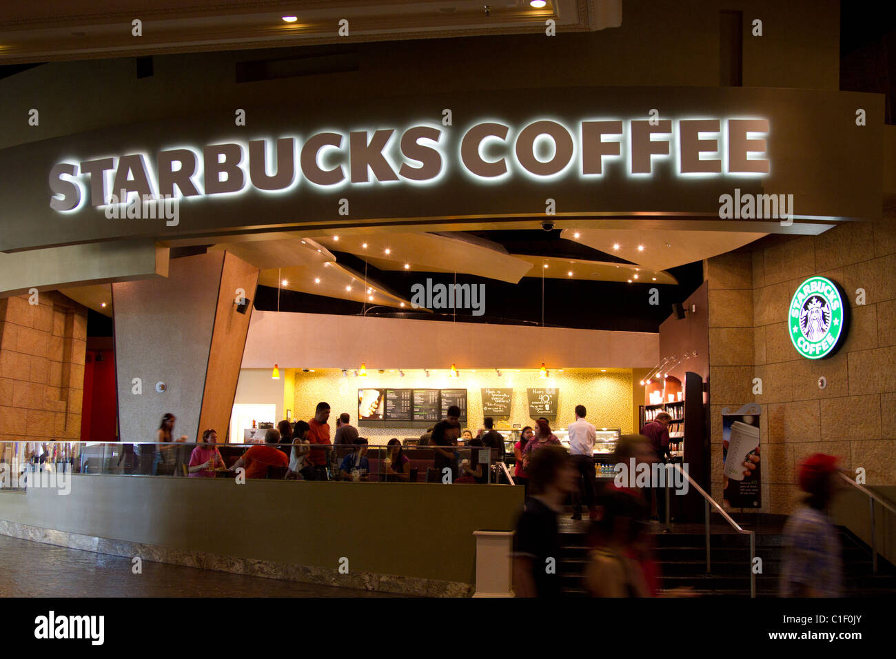 Starbucks Coffee Shop-logo Stockfoto